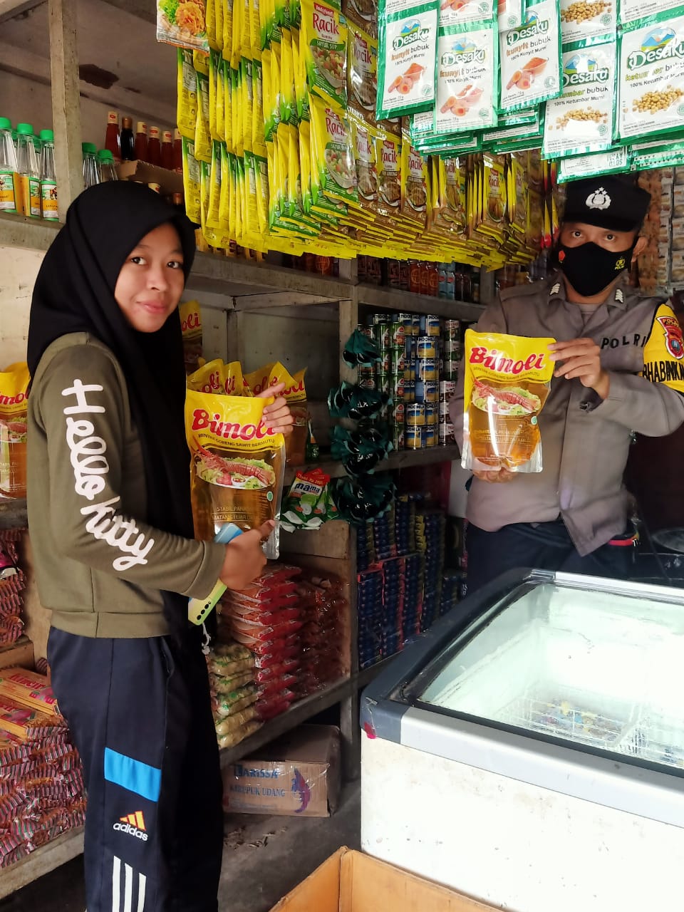 Monitoring Kelangkaan Minyak Goreng, Ini Yang Dilakukan Polsek Bandar Pulau