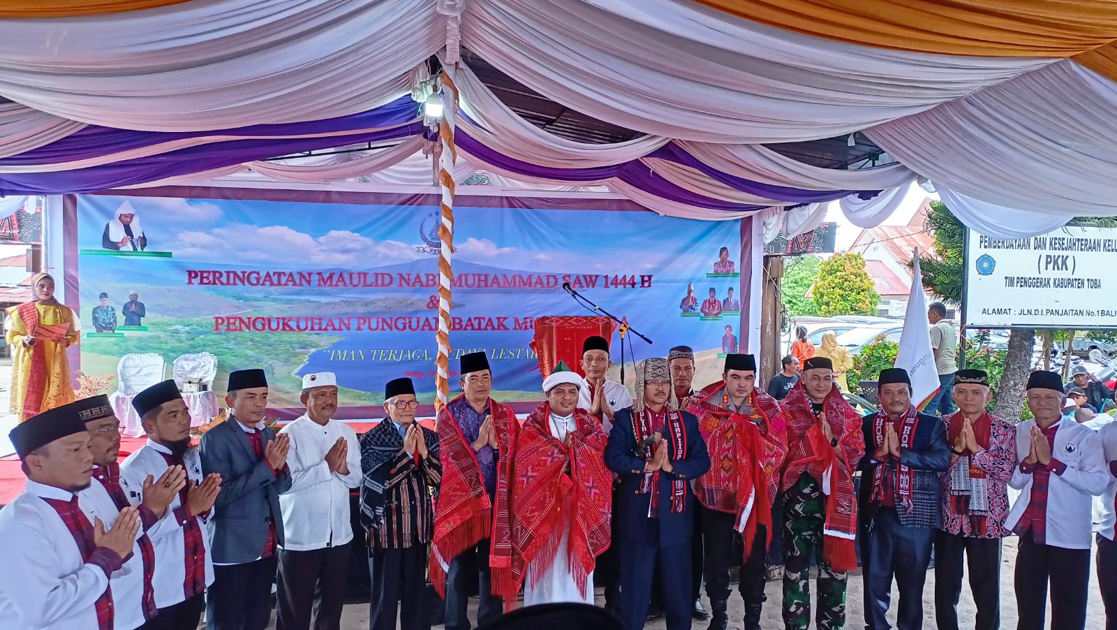 Bupati Toba Berharap Punguan Batak Muslim Toba Ikut Sukseskan Boat Race F1H2O