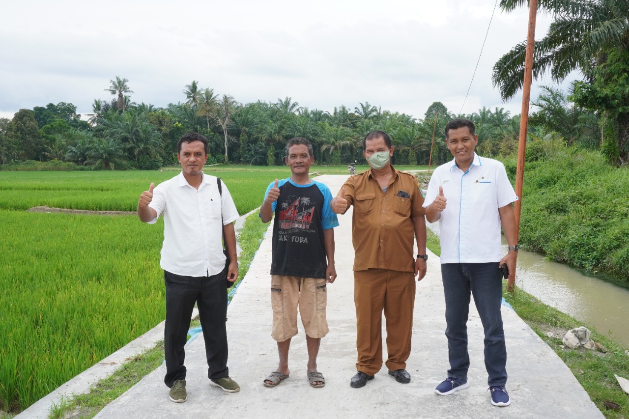 PTPN IV Benahi Infrastruktur Jalan, Doa Warga Simalungun Terjawab