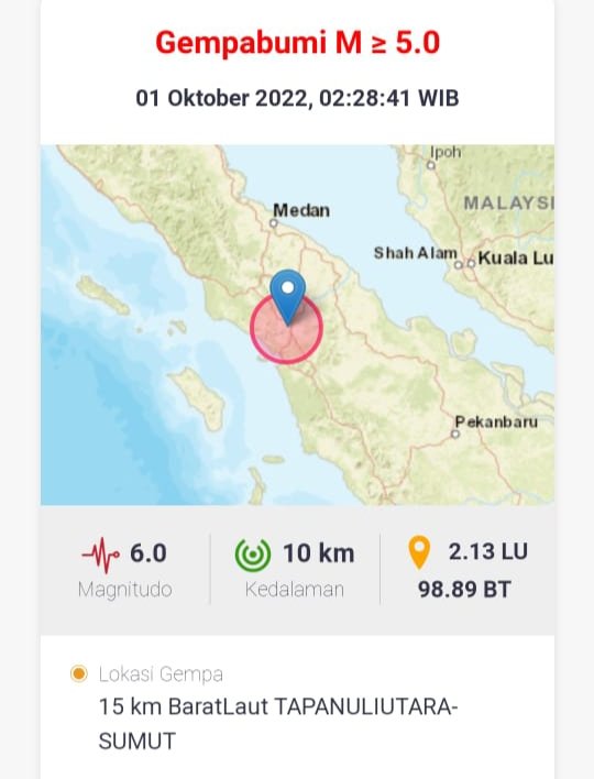 Pasca Gempa di Tarutung Jaringan Telkomsel Dipastikan Tetap Normal