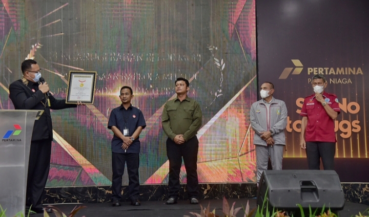 Terima Rekor MURI Tes Urin NAPZA Terbanyak, Edy Rahmayadi Apresiasi Pertamina Patra Niaga Sumbagut