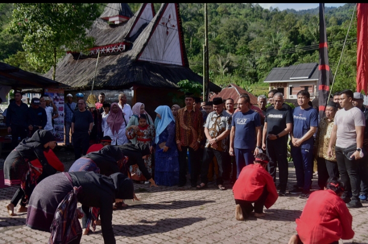 Edy Rahmayadi Revitalisasi Bagas Godang Ulu Pungkut Madina, *Diharapkan Jadi Cagar Budaya dan Situs Sejarah