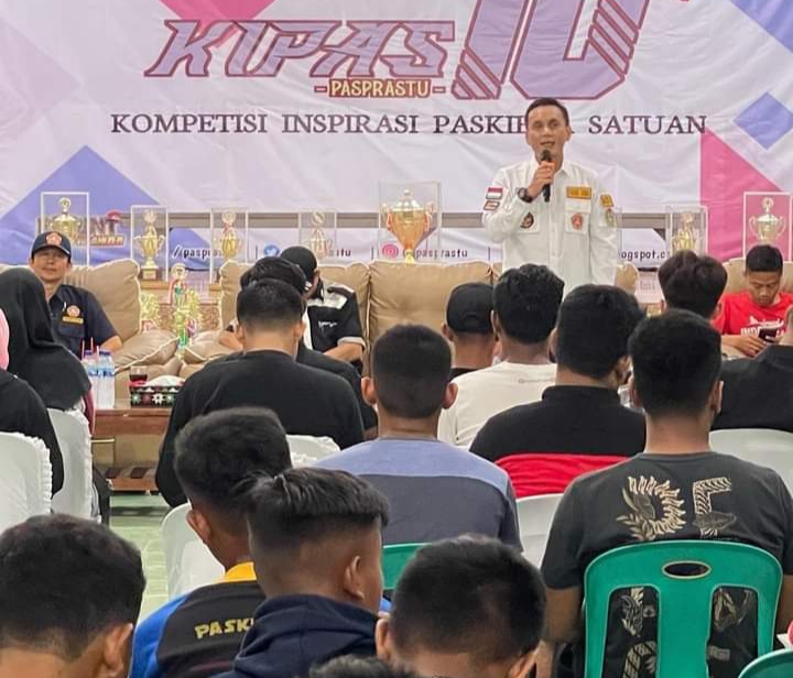 KIPAS ke 10 Tahun 2022 di SMKN 1 PS Tuan, Ketua Karang Taruna Sumut Dedi Dermawan Serahkan Piala BergilirÂ 