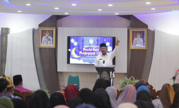 Peringati Maulid Nabi Muhammad SAW, Plt Kadis Kominfo Sumut Ajak Pegawai Teladani Nabi