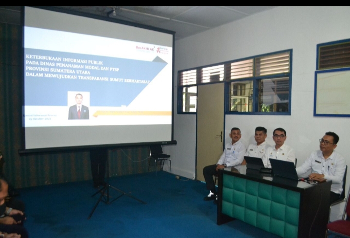 Dinas PMPPTSP Sumut Komitmen Implementasikan Keterbukaan Informasi Publik