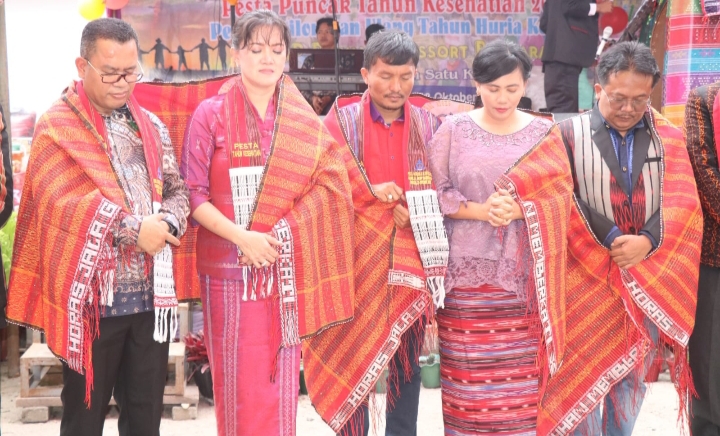 Pemkab Toba Sediakan 5 Macam Pelayanan Masyarakat di Acara Gereja HKBP Baruara,Balige