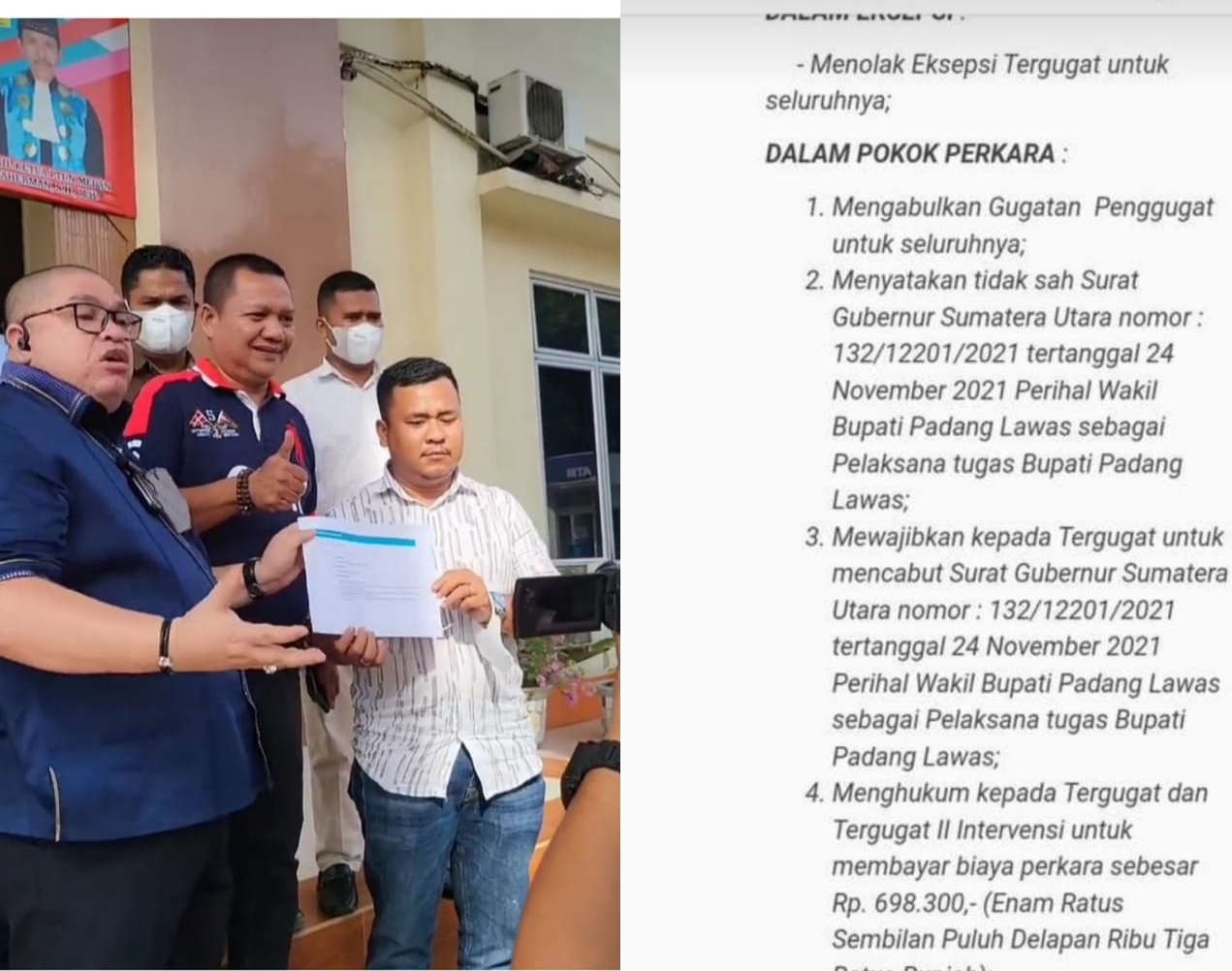 TSO Menang Di PTUN, Gubsu Segera Cabut Surat Plt Bupati Palas, Ini Penjelasan RAN