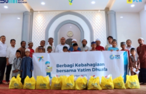 PLN UPHK Medan Turut Semarakkan Hari Listrik Nasional 2022 dan Bantu 60 Kaum Dhuafa