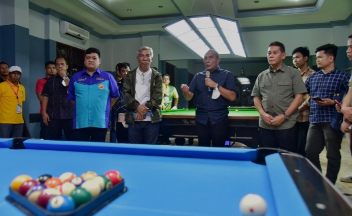 Edy Rahmayadi Tantang Cabor Biliar Dulang 12 Medali Emas di PON 2024