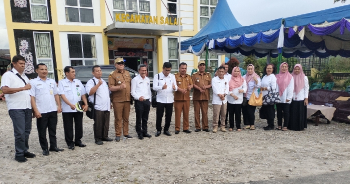 Tim Penilai Kecamatan Terbaik Provinsi Sumatera Utara Kunjungi Kecamatan Salak Pakpak Bharat