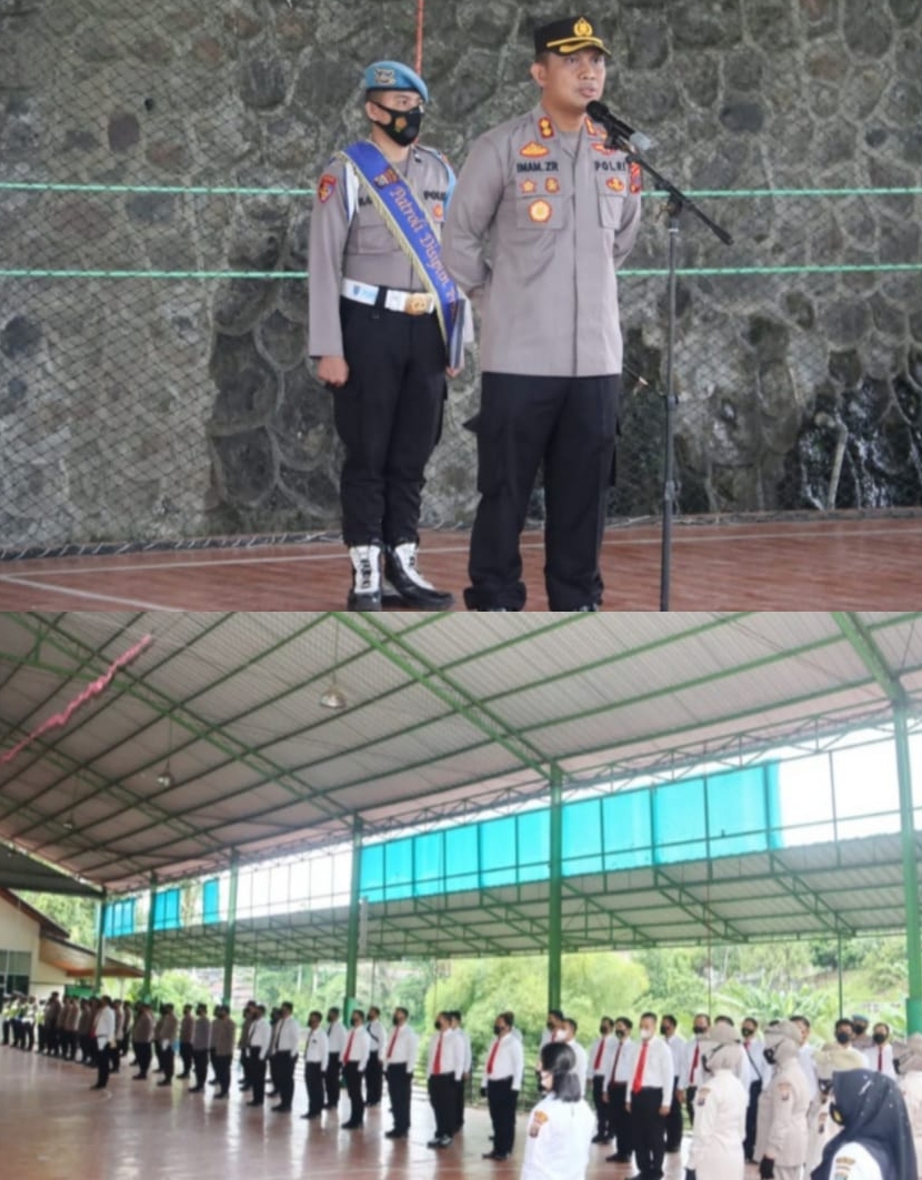 Jelang Pilkades Paluta, Kapolres Tapsel Himbau Personel Siapkan Diri