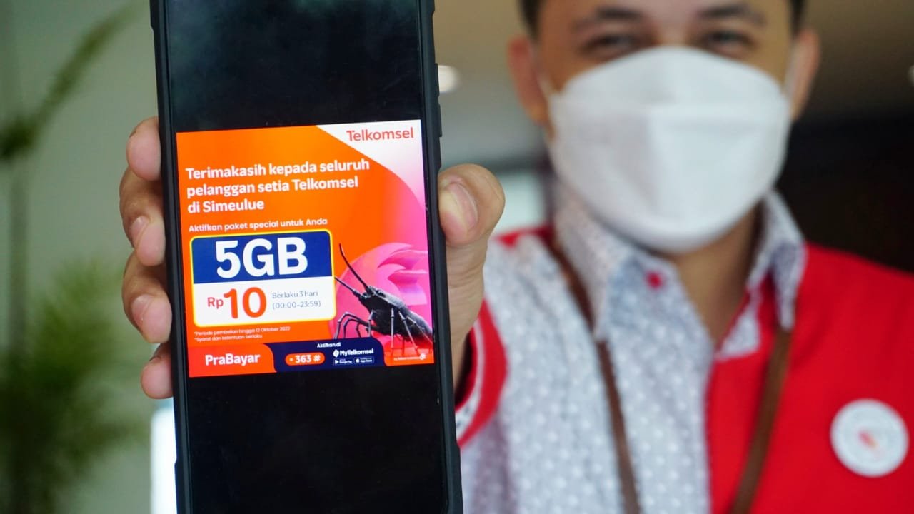 Telkomsel Hadirkan Paket Spesial 5GB Seharga Rp 10 untuk Pelanggan Setia