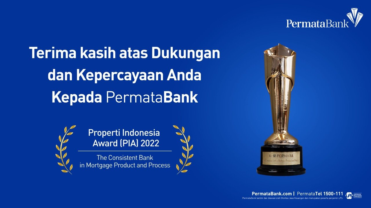 Raih Penghargaan “The Consistent Bank in Mortgage Product and Process†di Properti Indonesia Award 2022