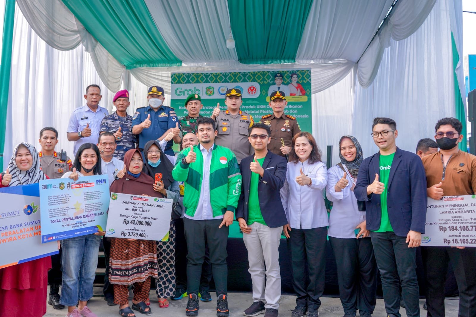 Pelaku UMKM & Nelayan Terima Bansos, Bobby Nasution: Ambil Seluruhnya Tanpa Potongan Administrasi