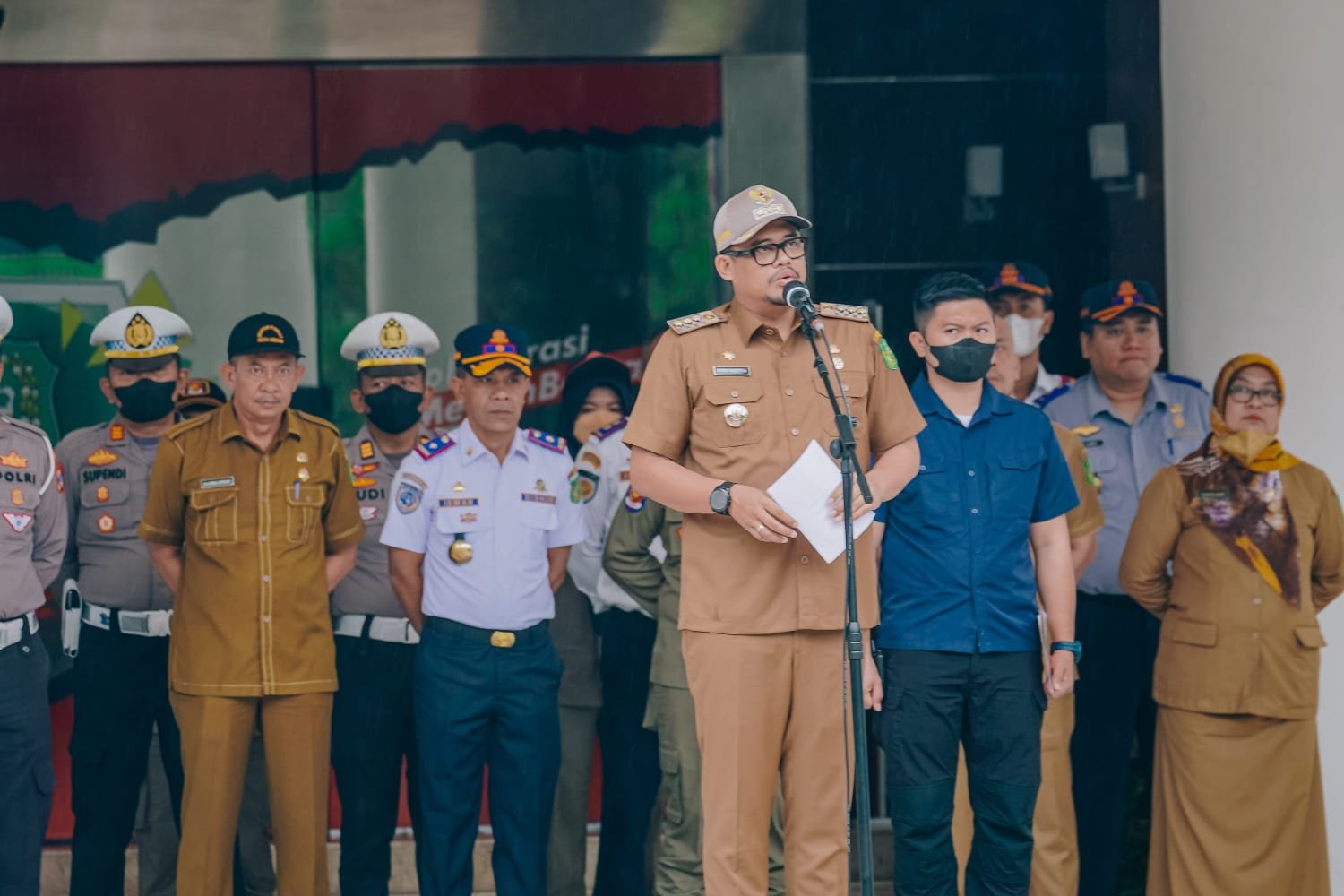 Pimpin Apel Pekan Disiplin Parkir, Bobby Nasution : Lakukan Penertiban Tanpa Tebang Pilih Baik Kendaraan Plat Merah Mau pun Hitam!