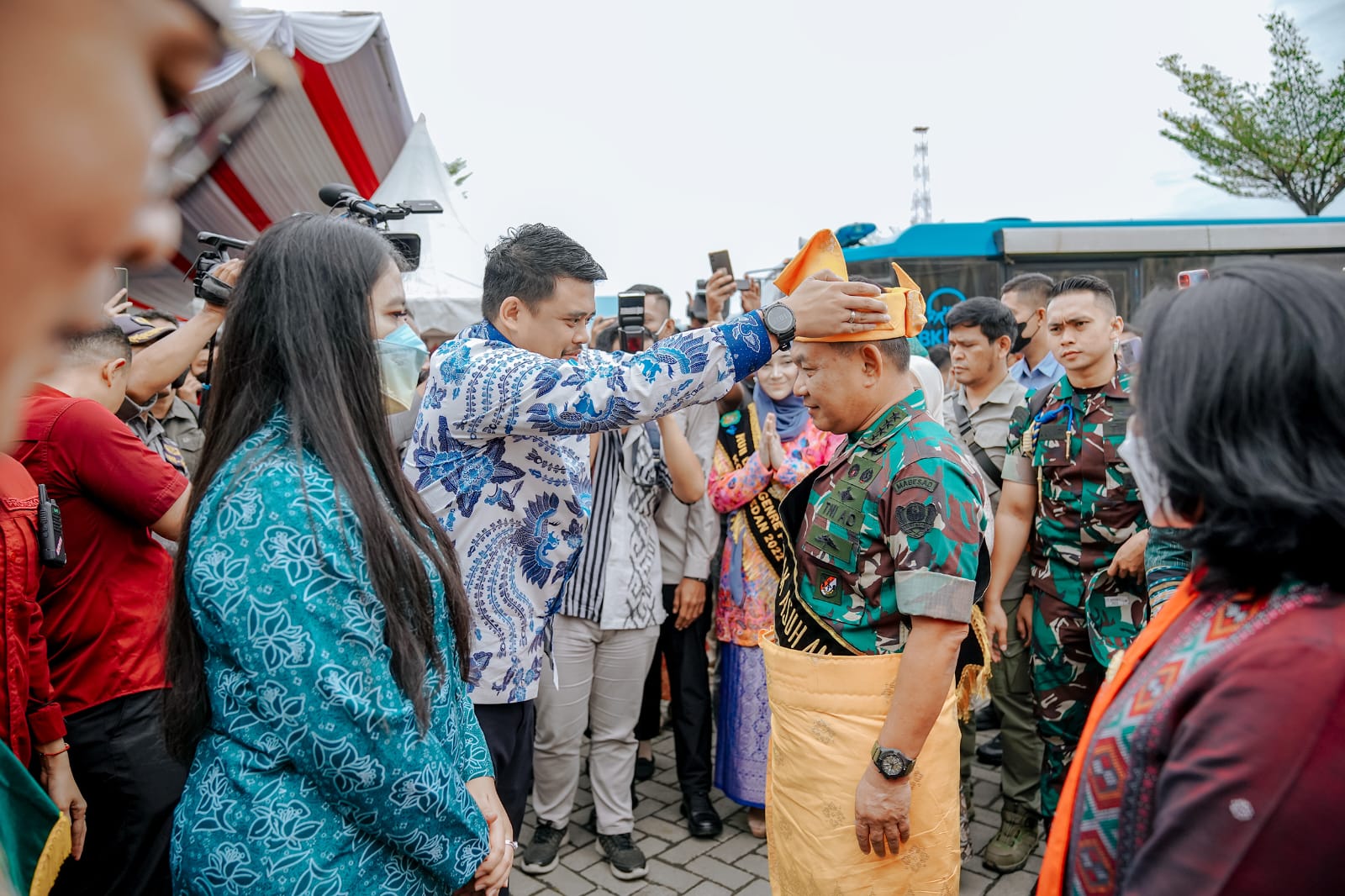 Bobby Nasution Dikukuhkan Jadi Bapak Stunting Kota Medan