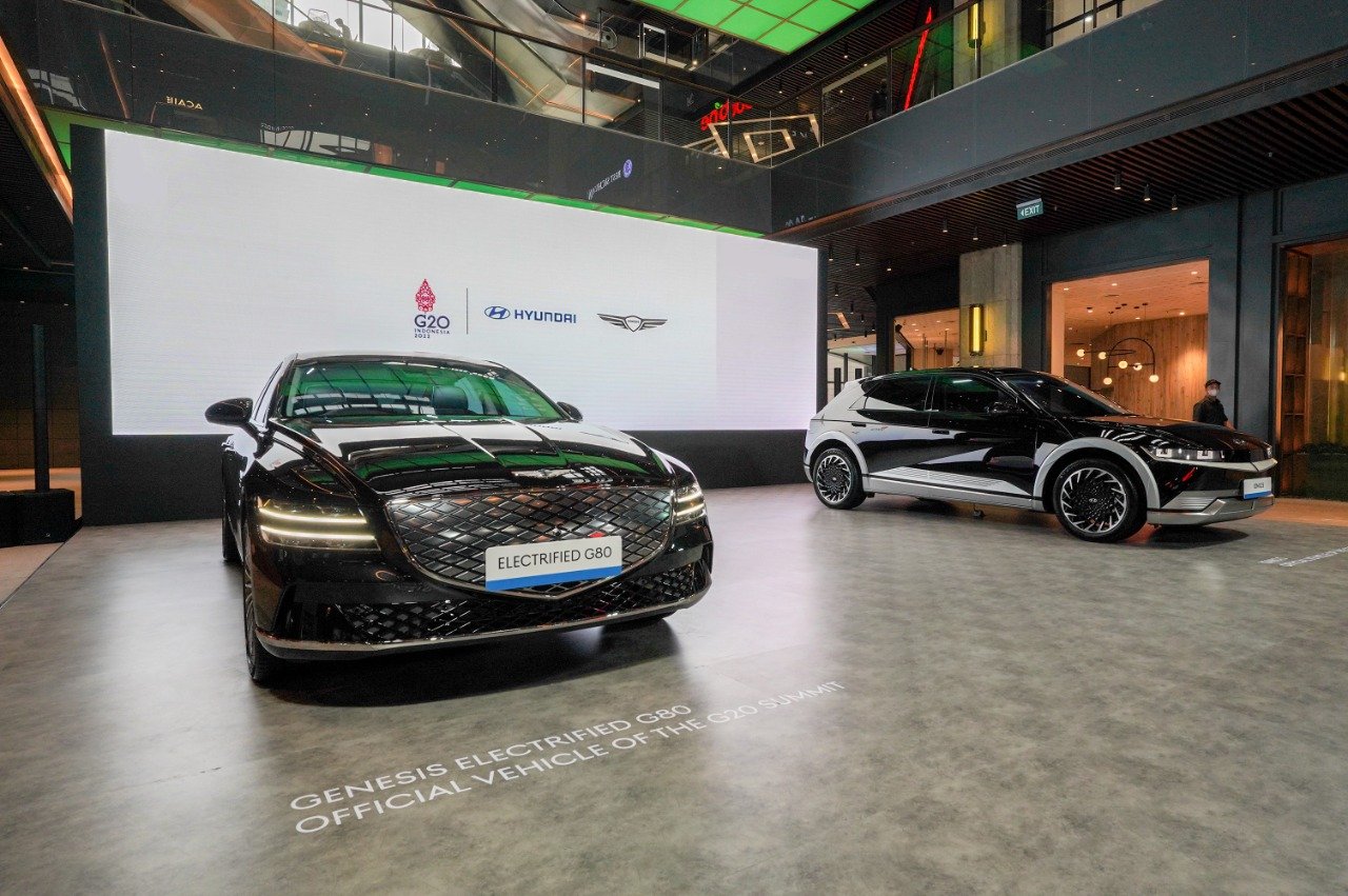 Hyundai Motors Indonesia menggelar commemorative exhibition kendaraan resmi eks G20 Summit