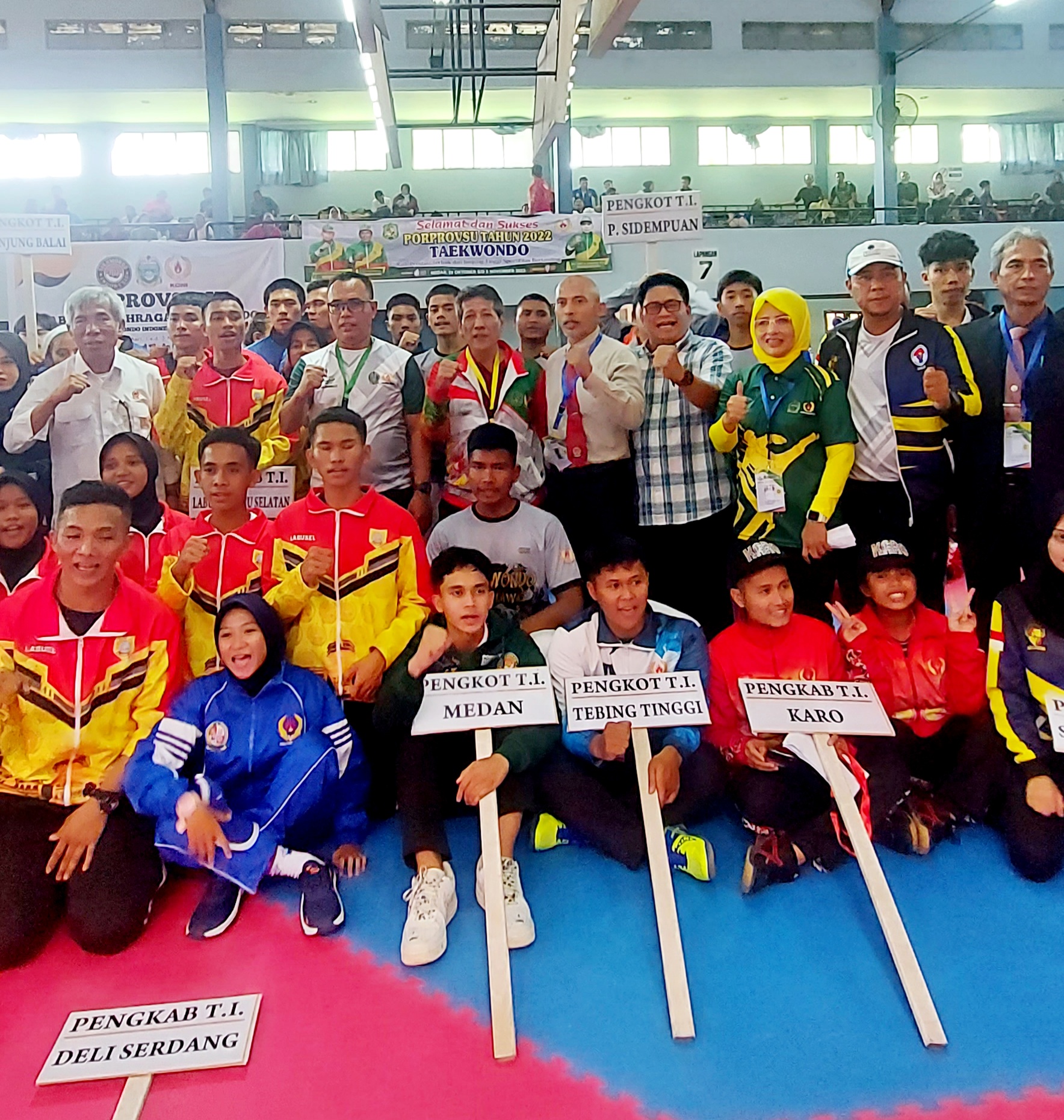 Pembukaan Porprovsu XI Taekwondo 2022, Jhon Ismadi Yakin Taekwondo Sumut Juara PON 2024