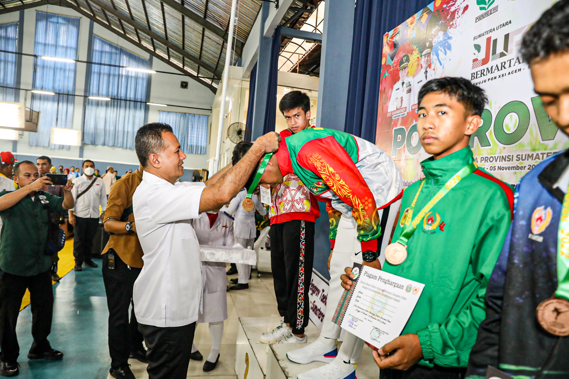 Wagubsu Tutup Porprov Cabang Olahraga Taekwondo, Ini Pesan Musa Rajekshah