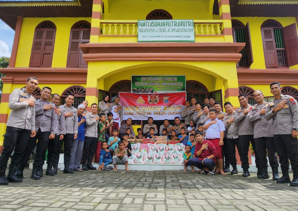 Alumni Sekolah Inspektur Perwira (SIP) Angkatan ke-51 TA 2022 Resimen Satya Intar Adinata Pratapa (SIAP) Menggelar Baksos