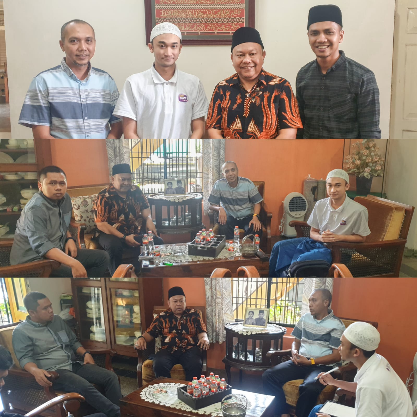 Gemakopin Temui Sultan Deli, Risdianto : Masyarakat Melayu Tonggak Perekonomian Kota Medan