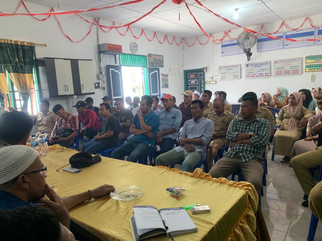 Bhabinkamtibmas Sei Kepayang Menghadiri Sosialisasi Pemilihan Kades PAW