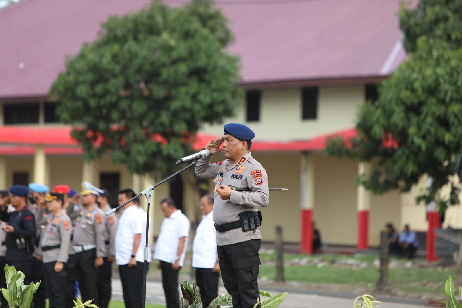 Kapolda Sumut Pimpin Upacara Pemberangkatan Satgas Operasi Puri Agung 2022 Pengamanan G20 BKO Polda Bali