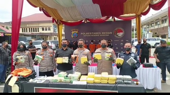 Warga Medan Barat 15 Kali Berhasil Antarkan Sabu dari Tanjung Balai ke Medan