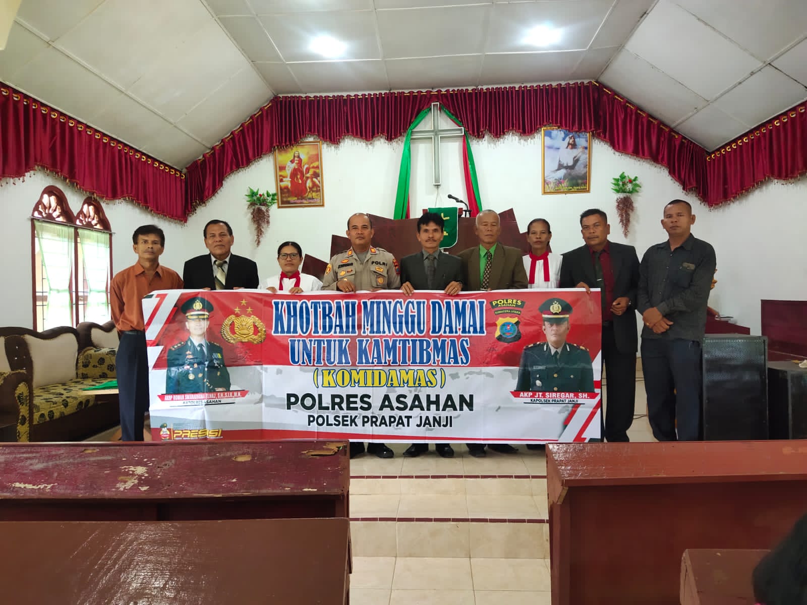 Kapolsek Prapat Janji Komidamas, Ini Pesannya