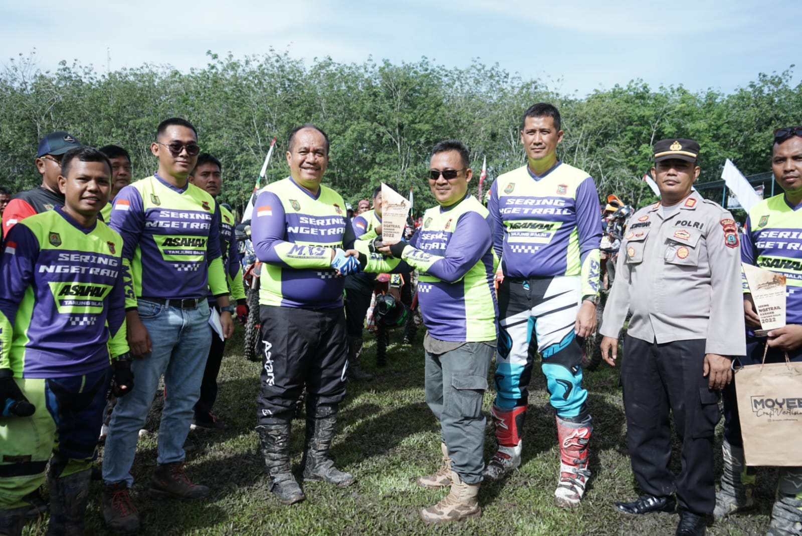 Wakil Bupati Asahan Lepas Peserta Trail Advanture