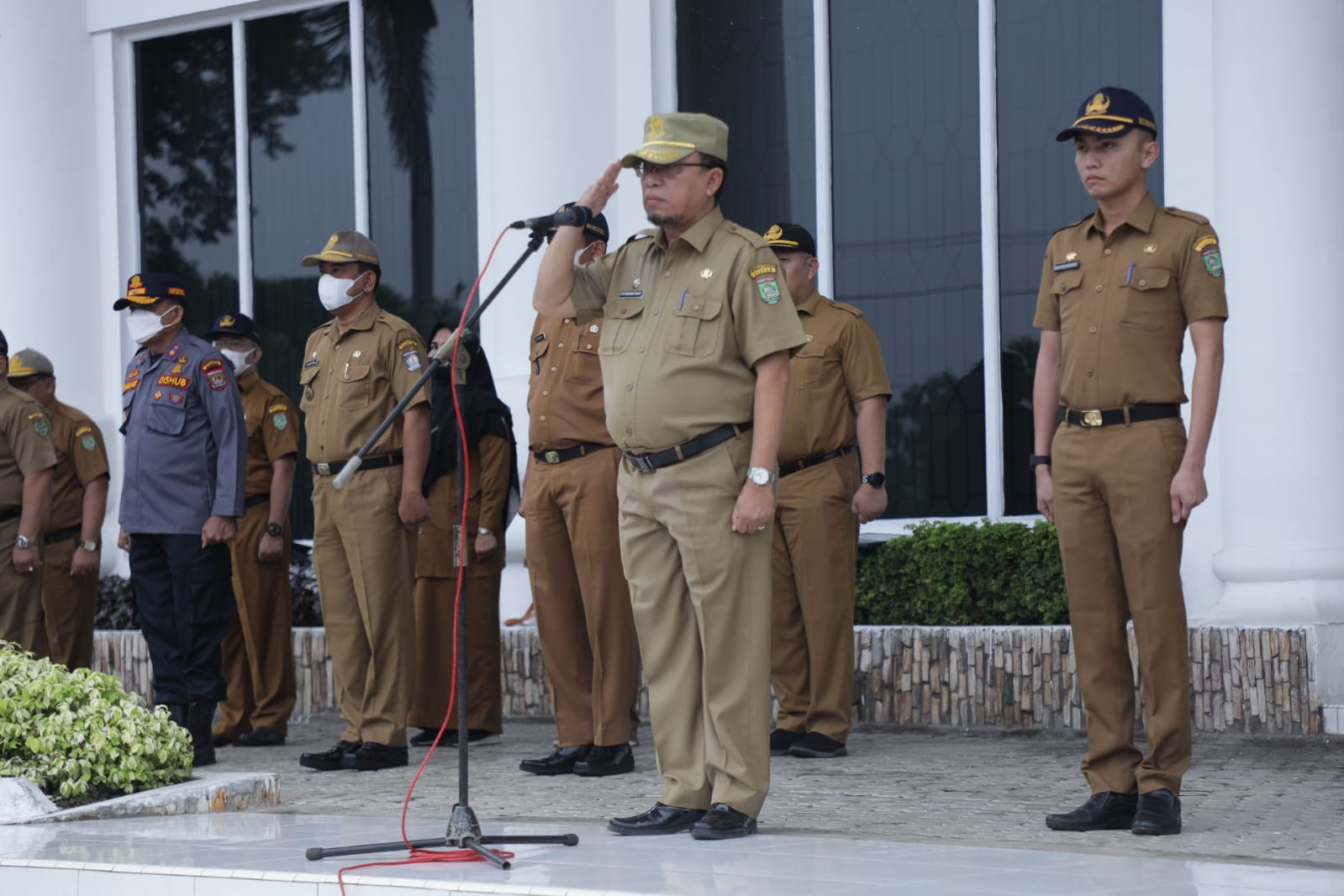 Sekda Kabupaten Asahan Pimpin Apel Gabungan Bulan November 2022