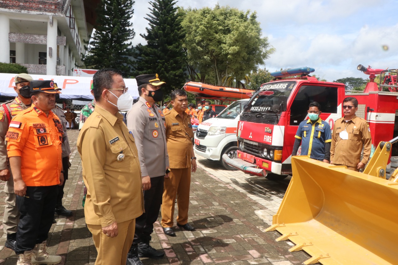 Pemkab Toba Gelar Apel Kesiap siagaan Bencana