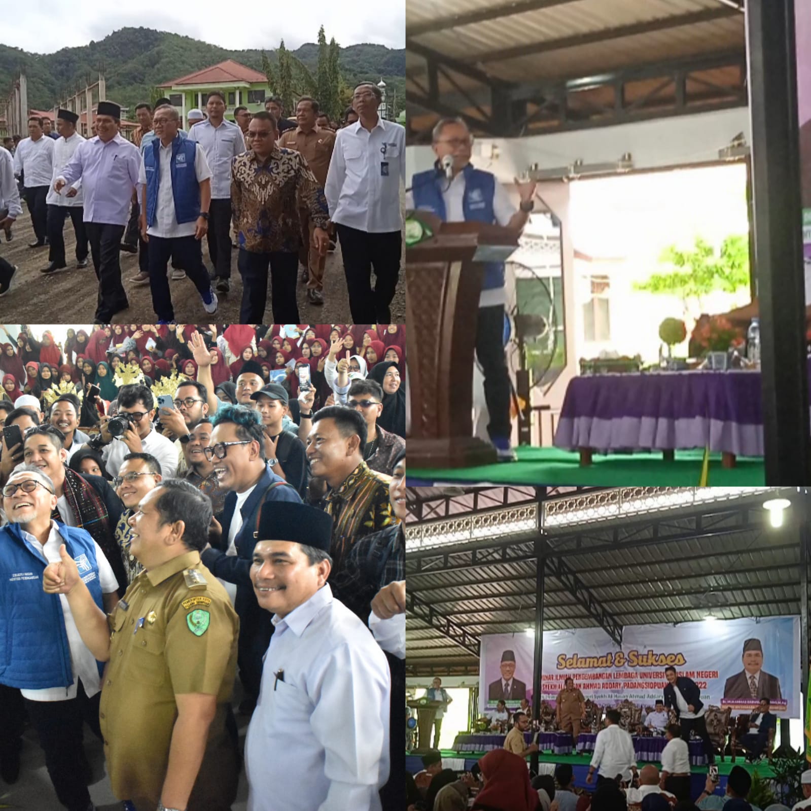 MenDag RI Zulkifli Hasan Kuliah Umum di Dua Universitas Kota Padangsidempuan Sumut