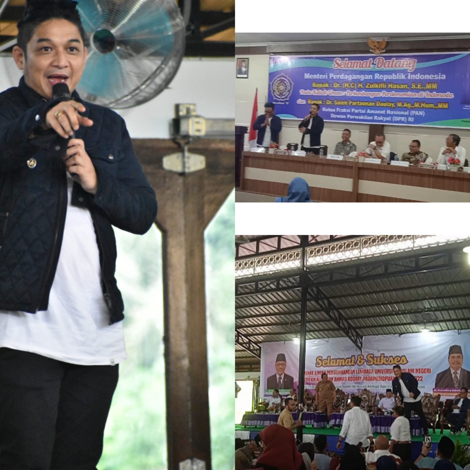 Pasha Ungu dan Uya Kuya Hipnotis Ribuan Mahasiswa Padangsidimpuan