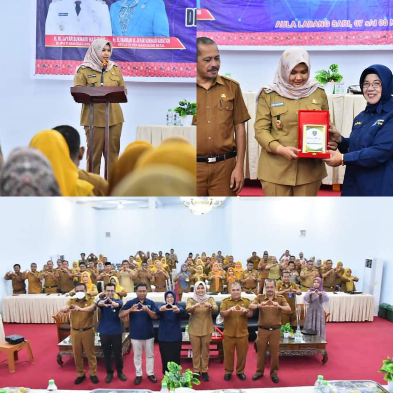 Wujudkan Pengelolaan Arsip Terbaik, Wabup Madina Buka Bimtek Aplikasi Srikandi