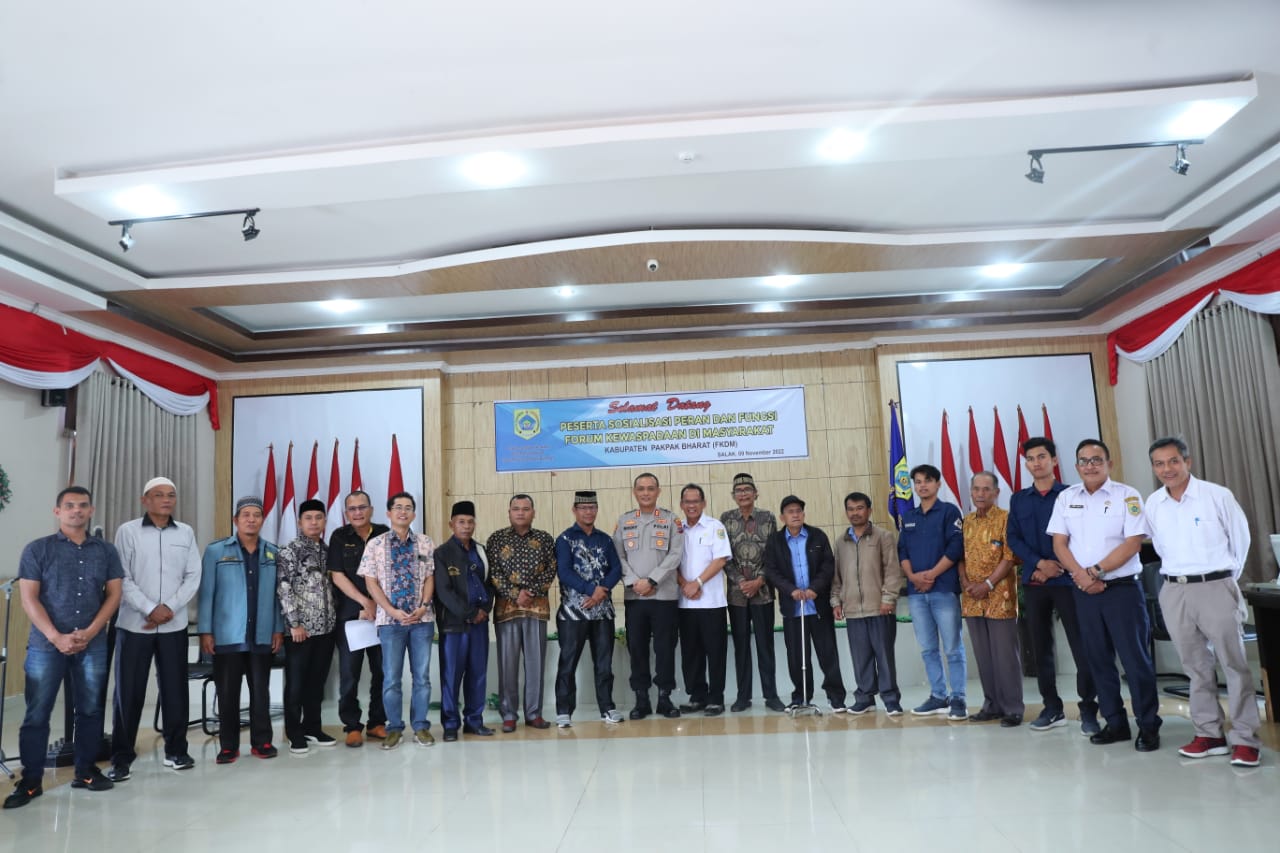 Pemkab Pakpak Bharat Sosialisasikan Peran Dan Fungsi Kewaspadaan Dini Masyarakat