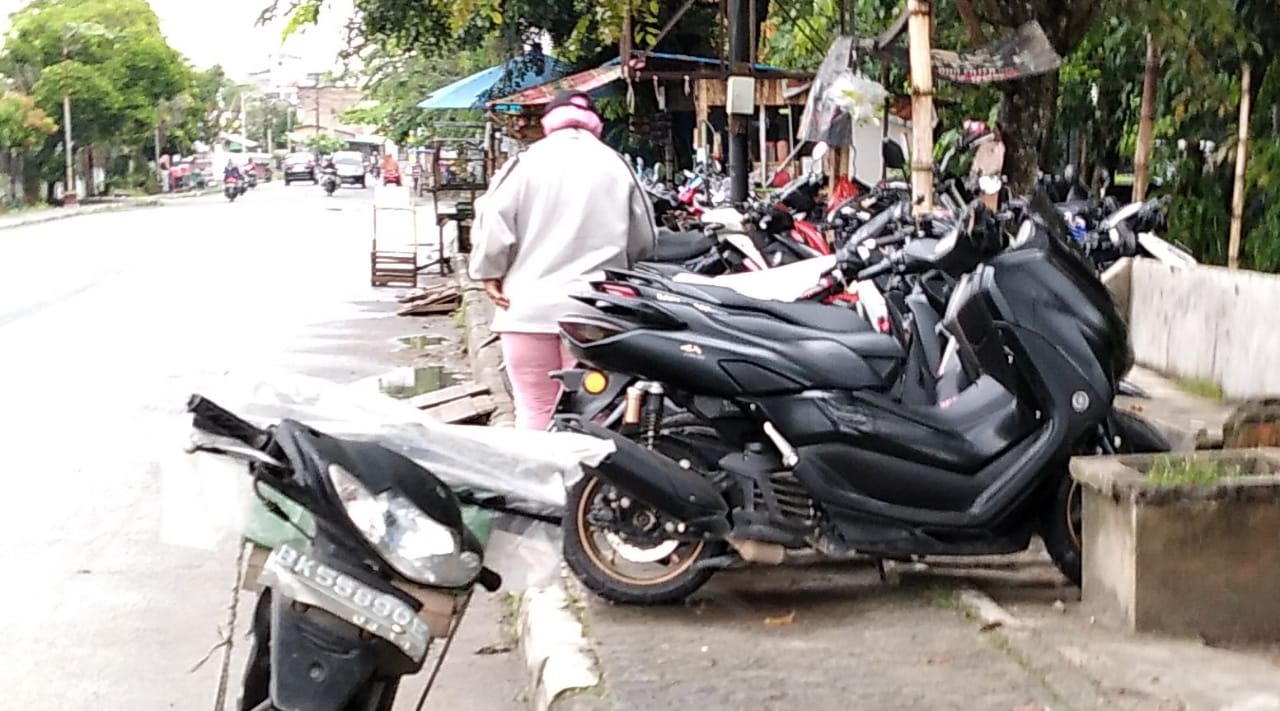 Dishub Asahan Tutup mata, Parkir Liar Semakin Merajalela di Kota Kisaran