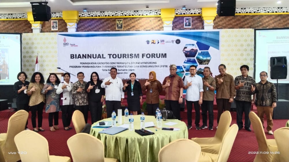 Samosir Tuan Rumah Biannual Tourism Forum untuk Perkuat Kapasitas SDM Pariwisata di DSP Danau Toba