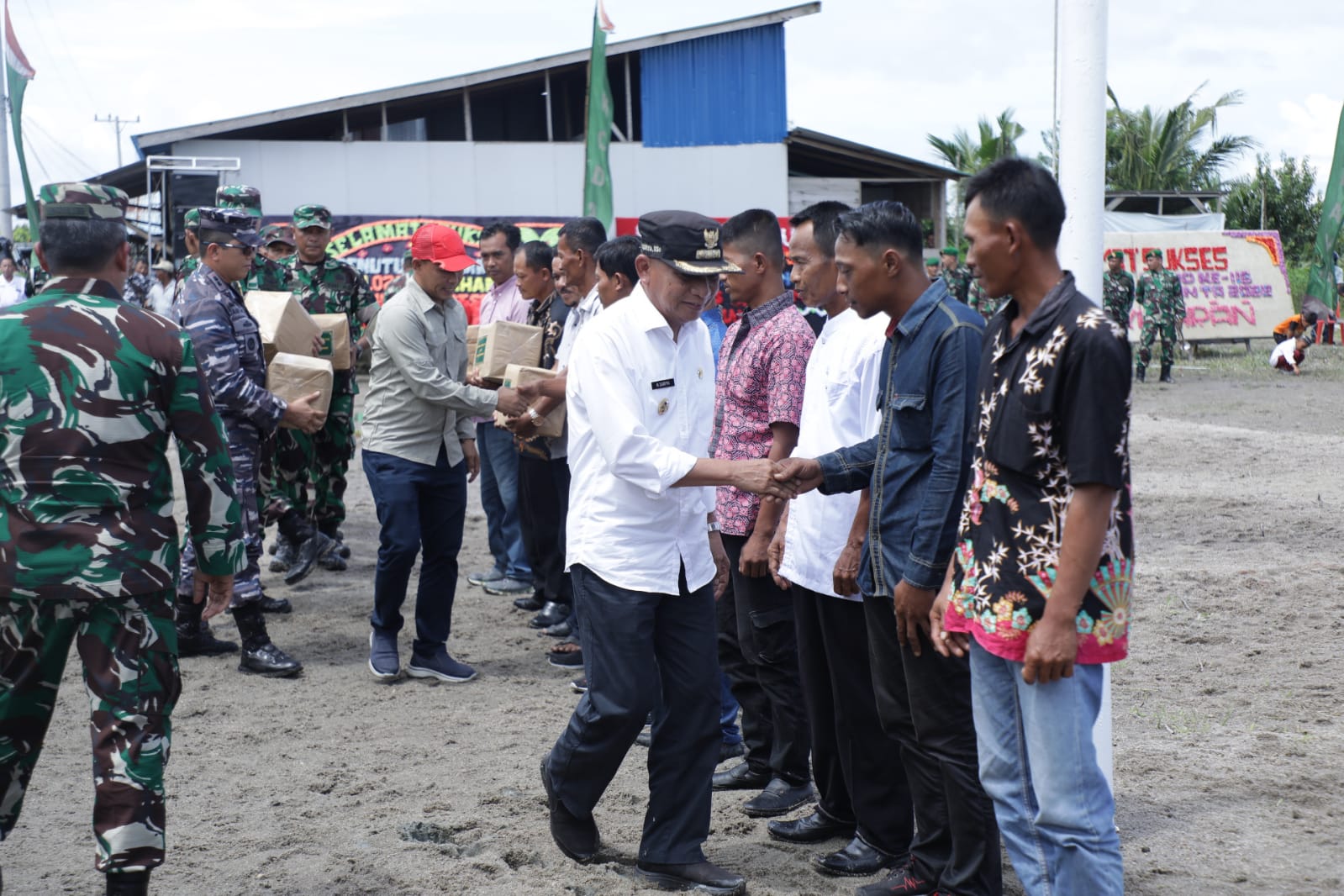 Penutupan TMMD ke-115 Tahun 2022 di Asahan Oleh Pangdam I/BB Hadir Bupati Asahan