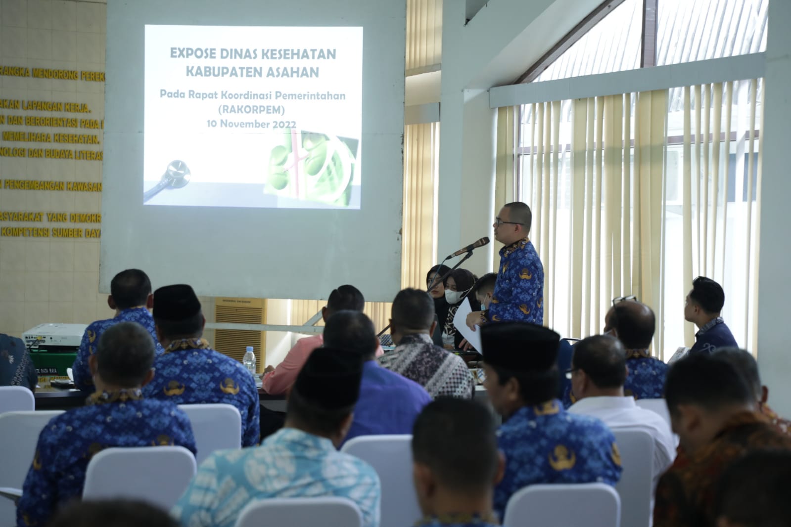Wabup Asahan Buka Rakorpem Bulan November 2022