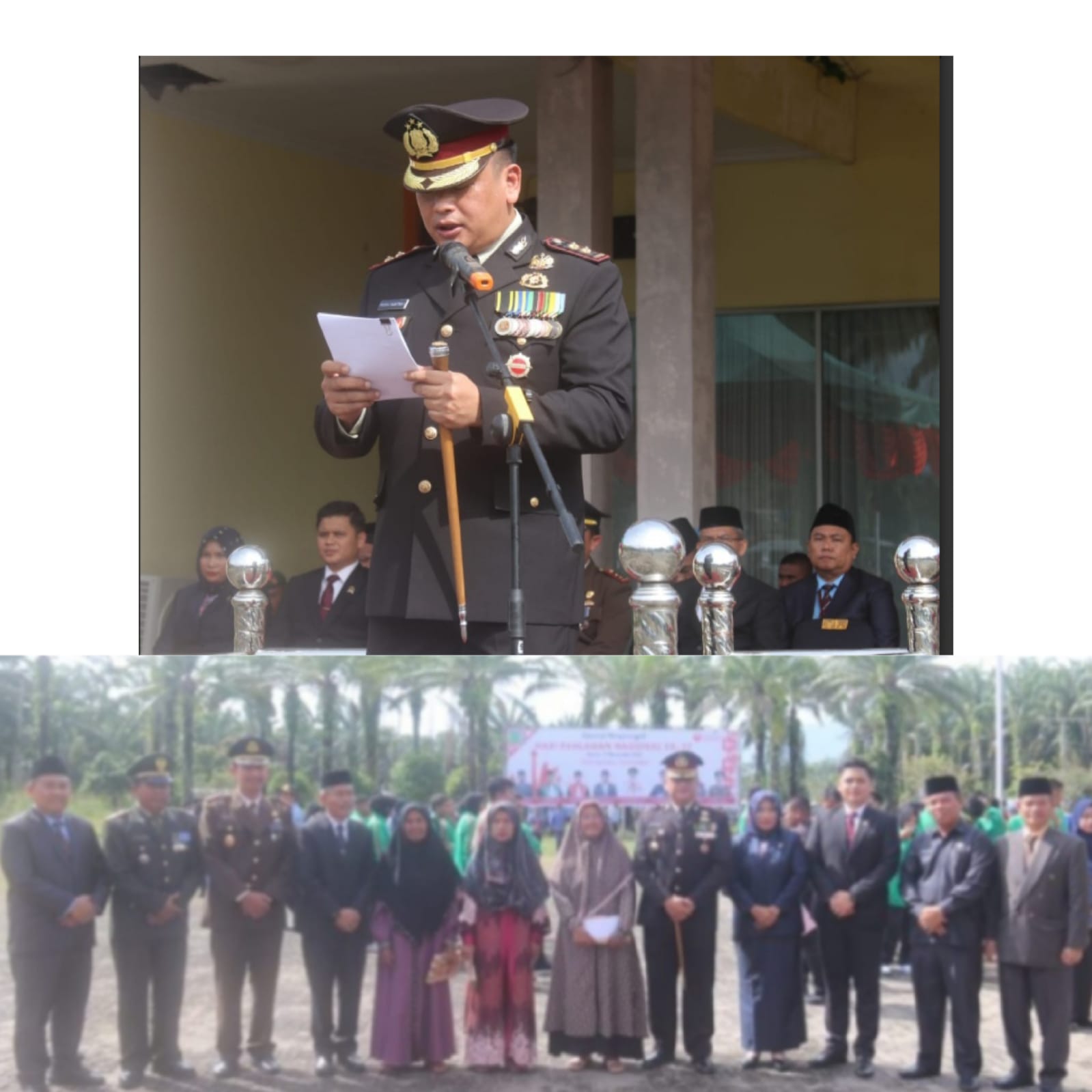 Kapolres Palas Pimpin Upacara Hari Pahlawan ke-77 