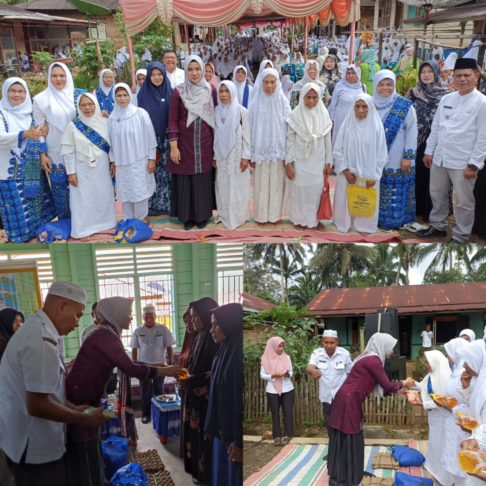 Ketua TP PKK Kabupaten Bawa Oleh-Oleh Untuk Warga Tapsel