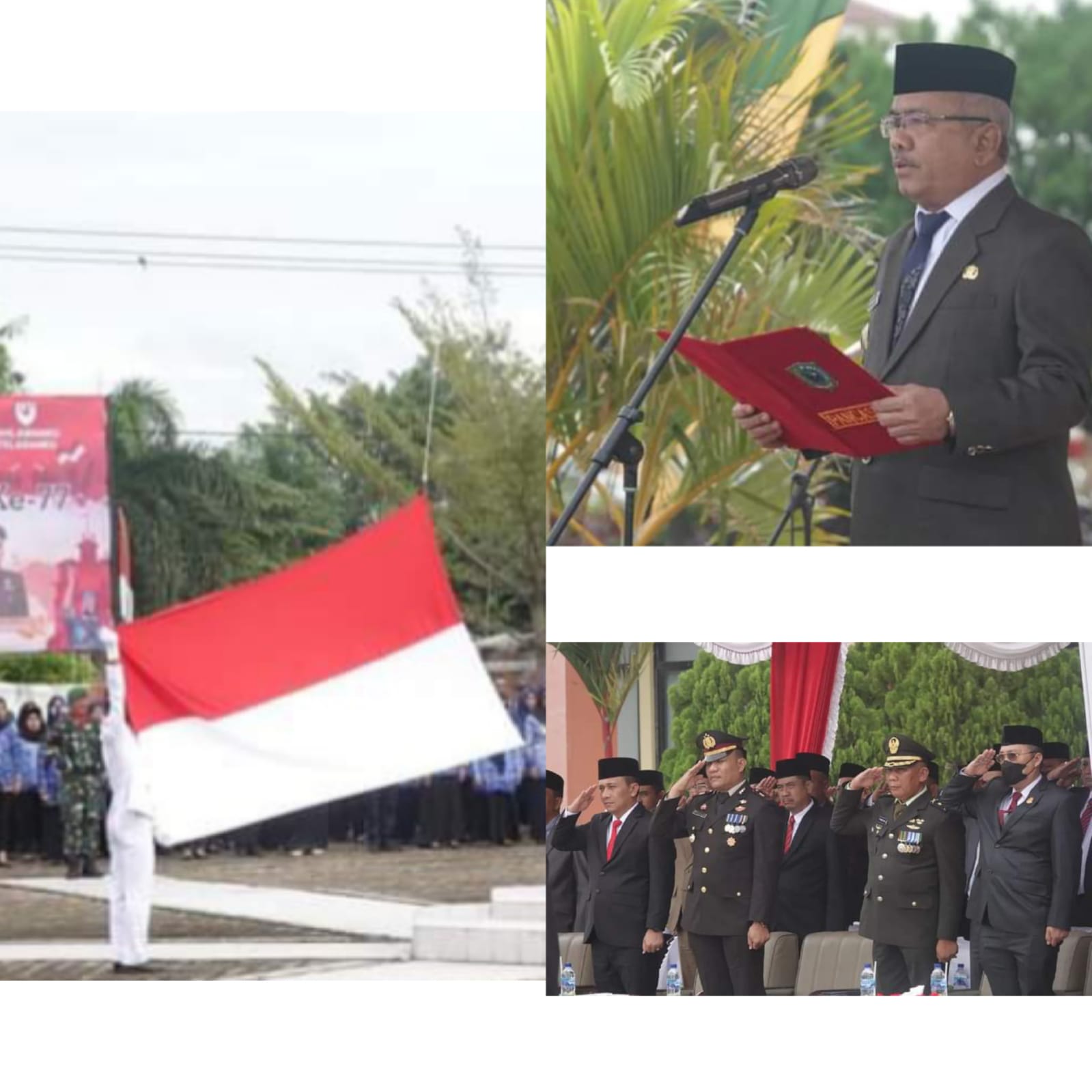 Wabup Paluta Pimpin Upacara Hari Pahlawan, 