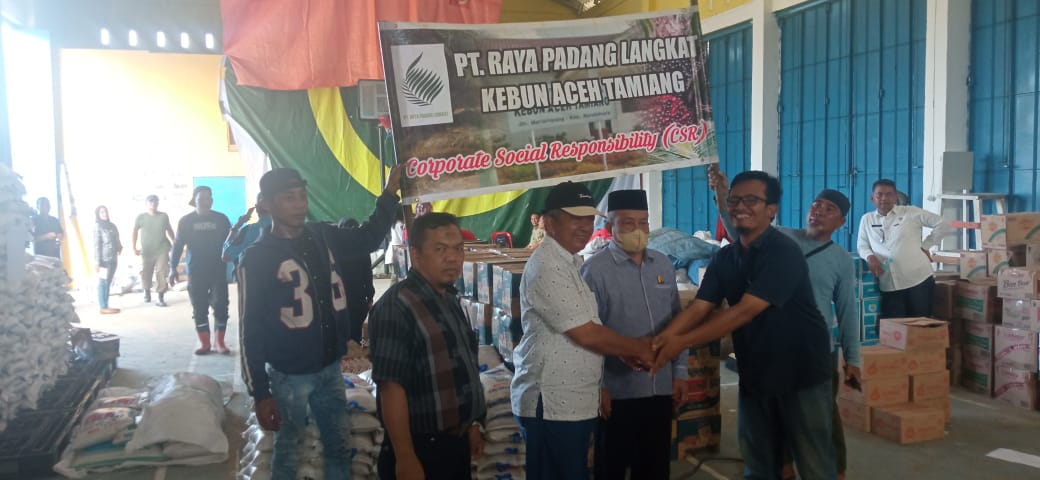 PT Rapala Kebun Aceh Tamiang Bantu Korban BanjirÂ 