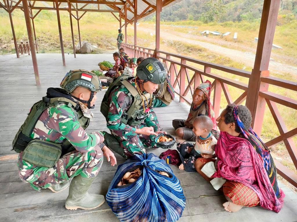 Datang Dengan Noken Kosong, Pulang Penuh Sayur Mayur