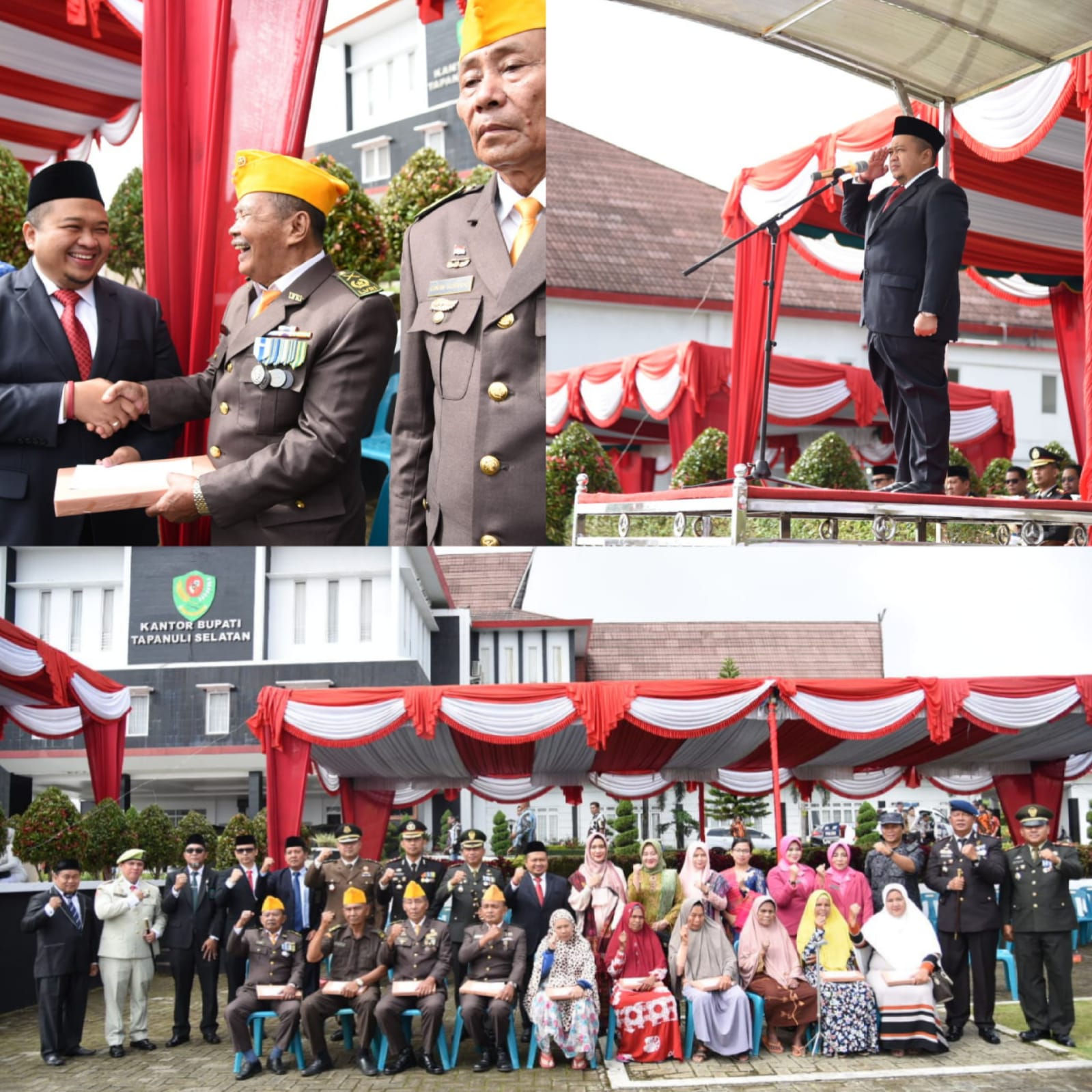 Bupati Tapsel : Melalui Momentum Hari Pahlawan, Mari Perkuat Persatuan dan Kesatuan Bangsa