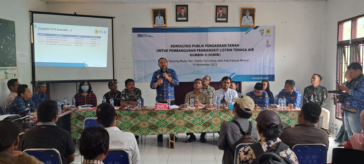 PLN UIP Sumbagut Gelar Konsultasi Publik untuk Percepatan Pembangunan PLTA Kumbih- 3