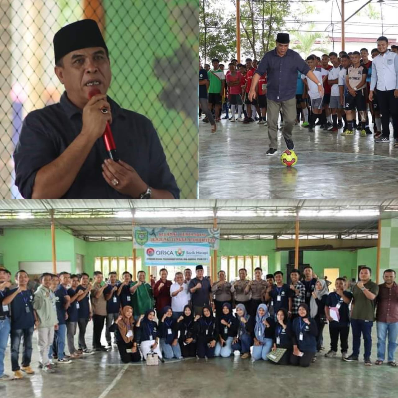 Bupati Buka Turnamen Semi Open Futsal IMA Madina CUP I Antar Pelajar  