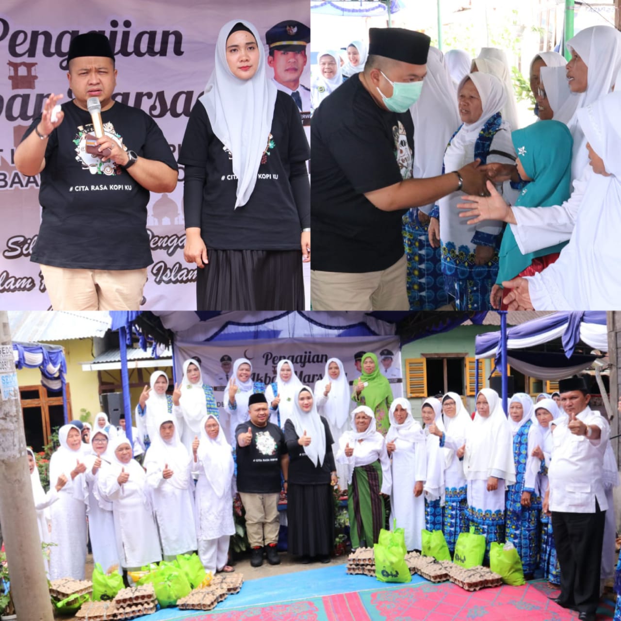 Bupati Tapsel Ajak Jemaah BKMT Marsada Untuk Turut Menyemarakkan Hari Jadi Tapsel ke-72