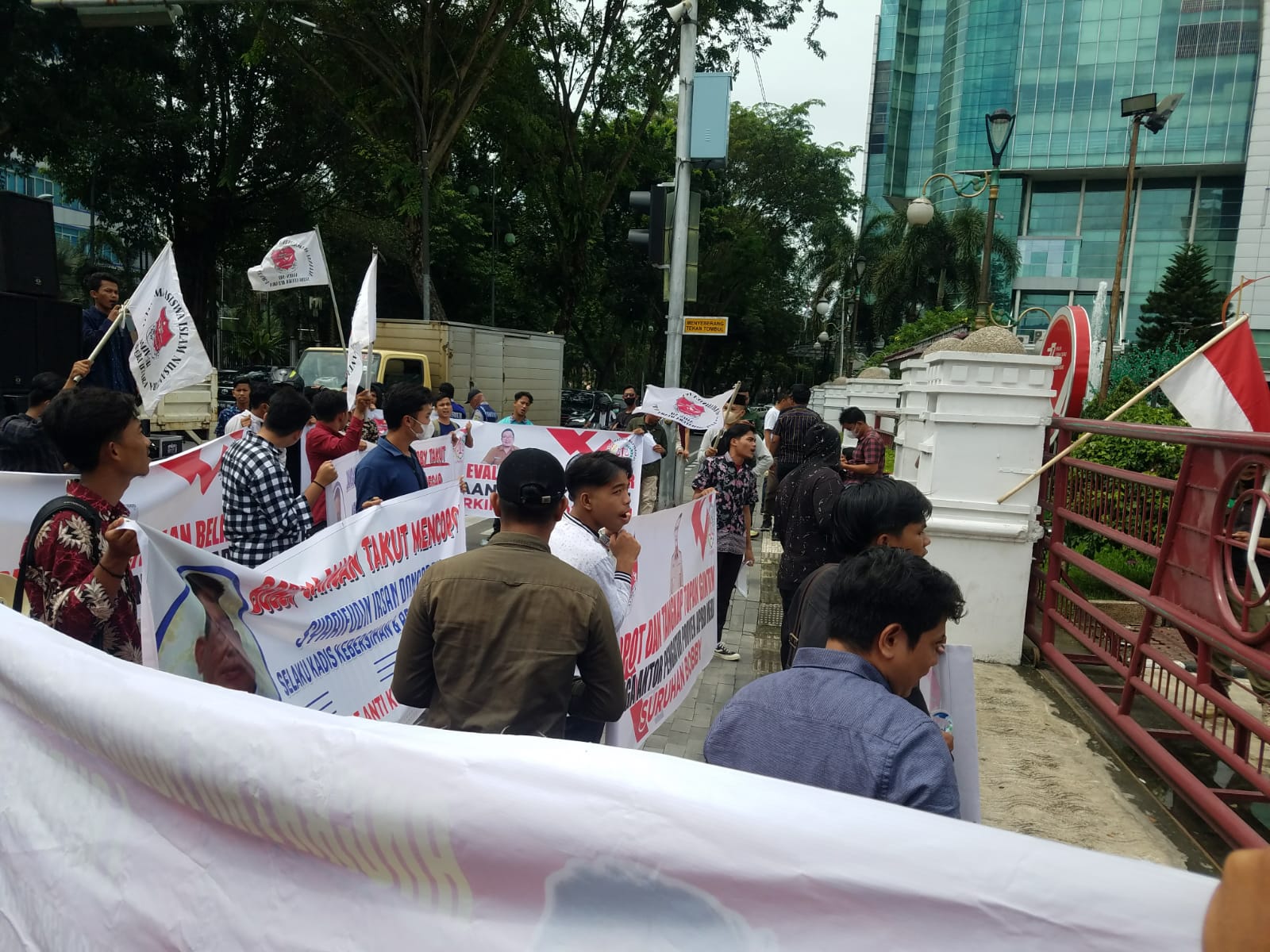 KAMAK Sumut Demo Kantor Walikota, Ini Pernyataan Sikapnya